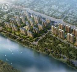 樓層的高低錯(cuò)落以及超大的樓間距-山水檀